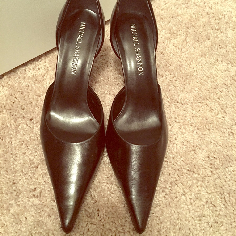 Michael Shannon DELLA heels, black, 7M